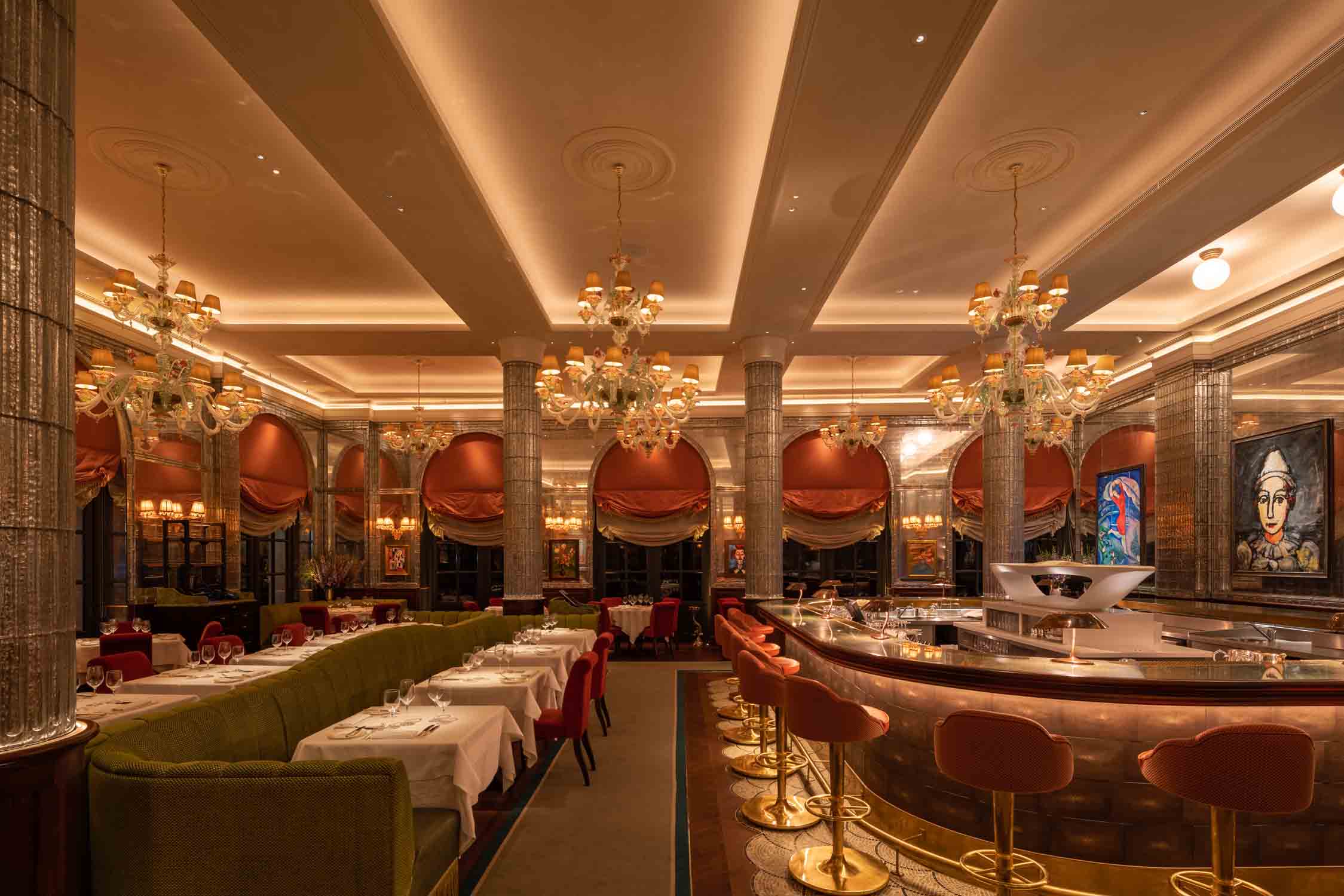 Hoogwaardig restaurant, VIP-faciliteiten en privé-evenementen